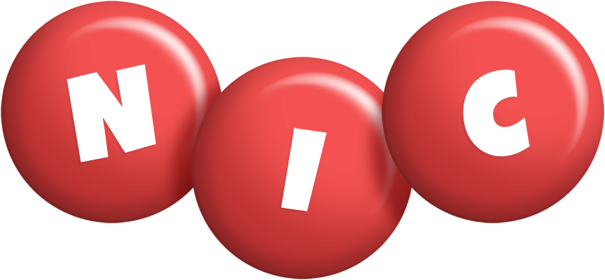 Nic candy-red logo