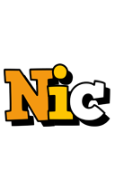 Nic cartoon logo