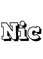 Nic snowing logo