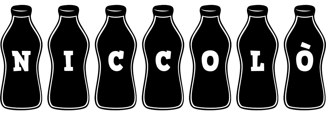 Niccolò bottle logo