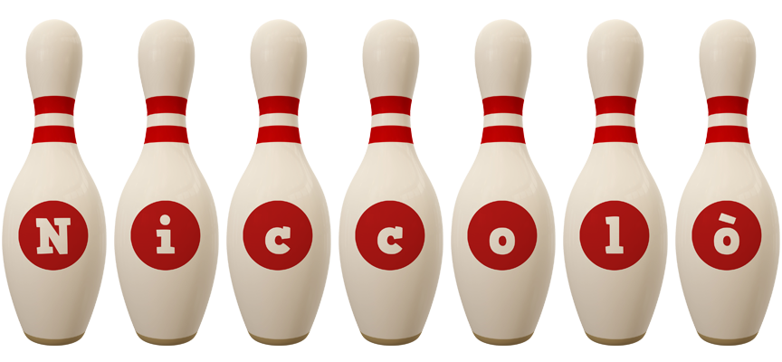 Niccolò bowling-pin logo