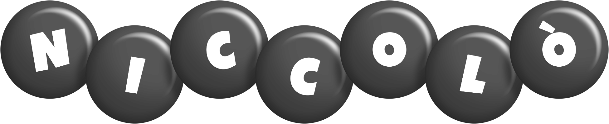 Niccolò candy-black logo