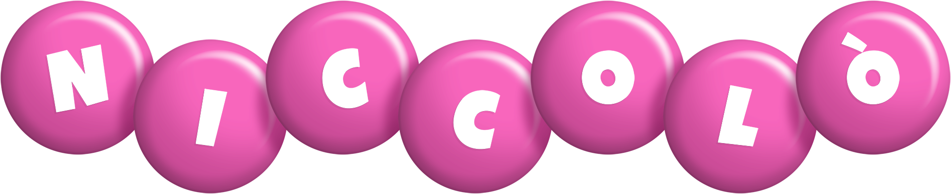 Niccolò candy-pink logo