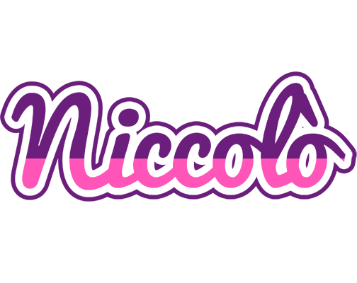 Niccolò cheerful logo
