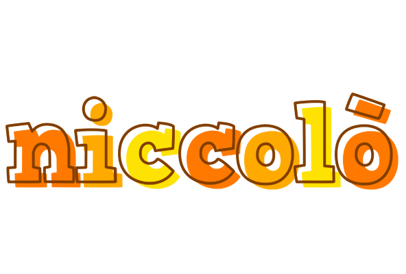 Niccolò desert logo