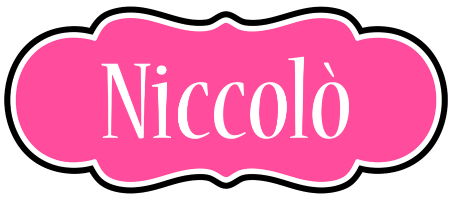 Niccolò invitation logo