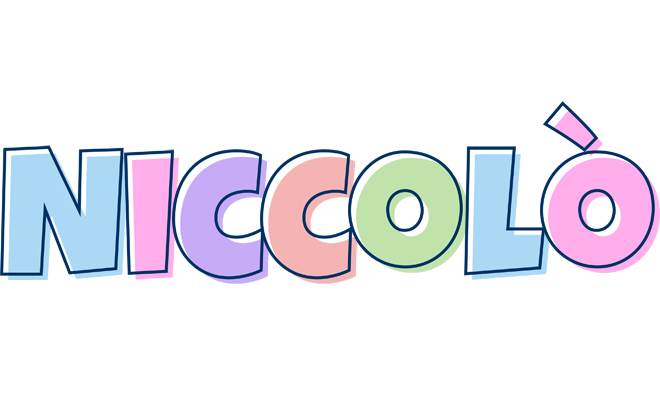 Niccolò pastel logo