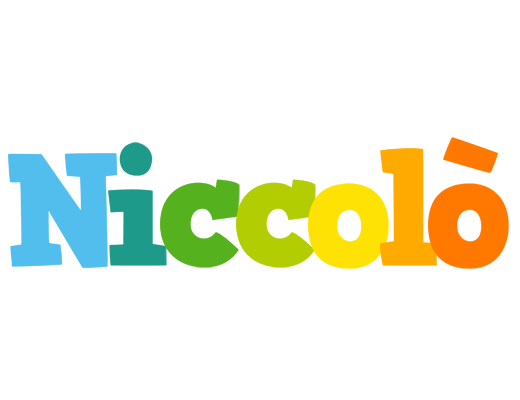 Niccolò rainbows logo