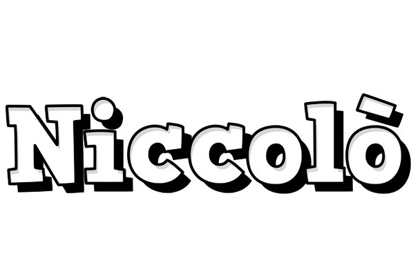 Niccolò snowing logo
