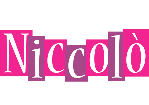 Niccolò whine logo