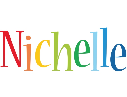 Nichelle birthday logo