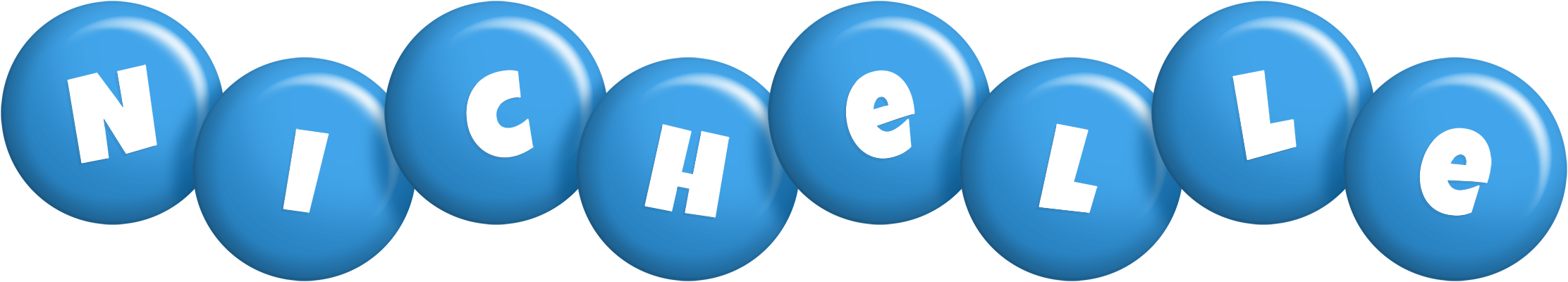 Nichelle candy-blue logo