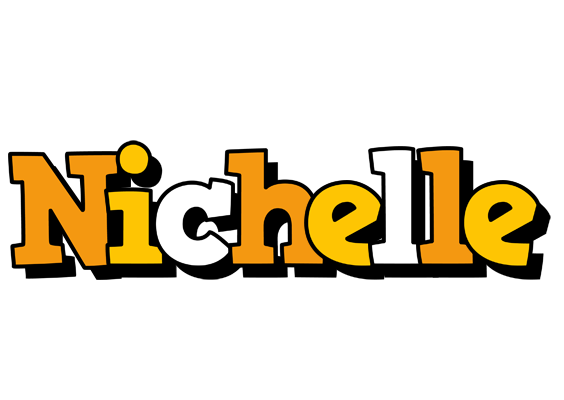 Nichelle cartoon logo