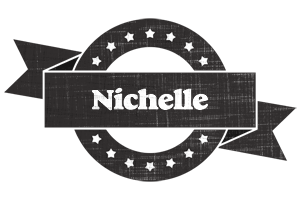 Nichelle grunge logo