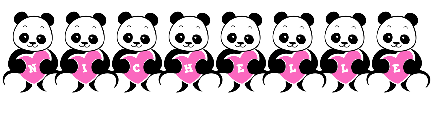 Nichelle love-panda logo