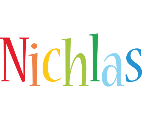 Nichlas birthday logo