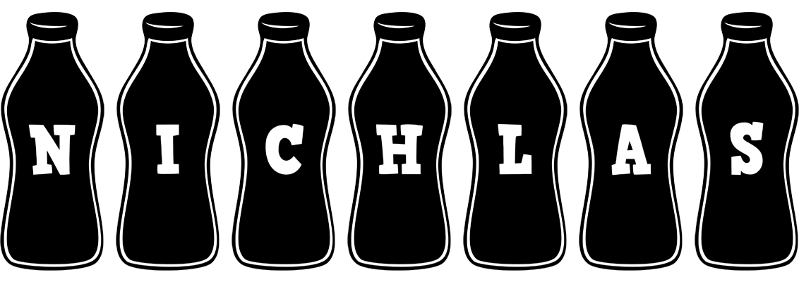 Nichlas bottle logo