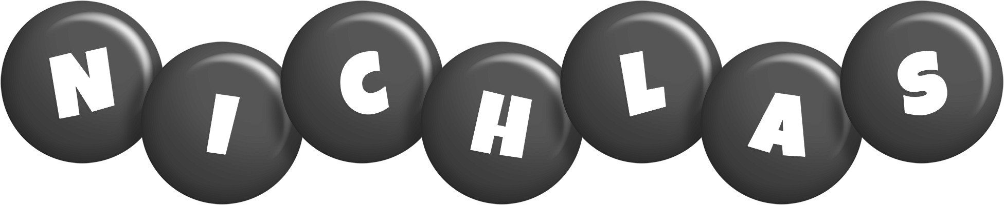 Nichlas candy-black logo