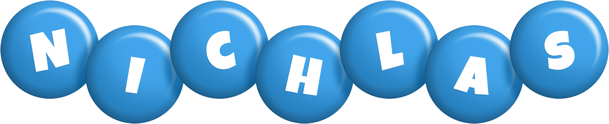 Nichlas candy-blue logo