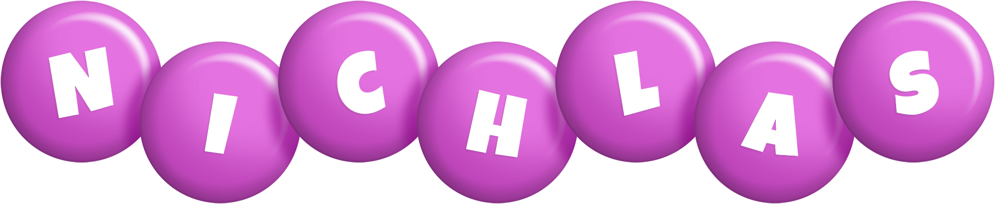 Nichlas candy-purple logo