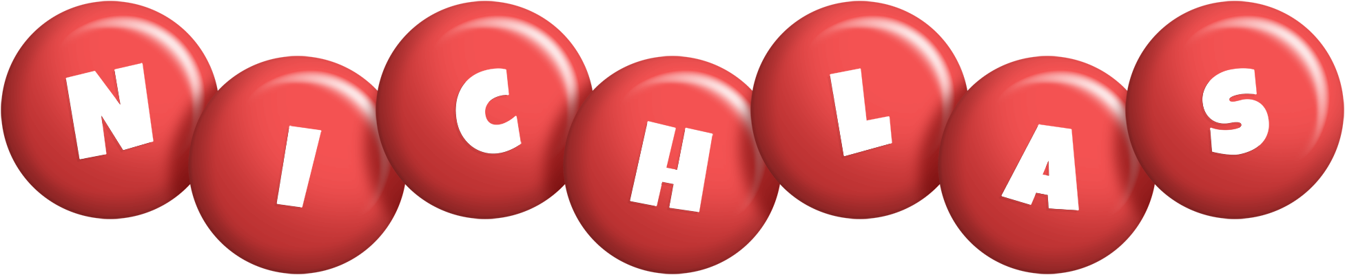 Nichlas candy-red logo