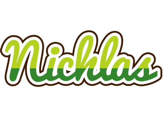 Nichlas golfing logo