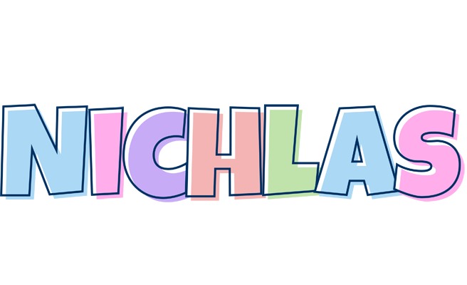 Nichlas pastel logo