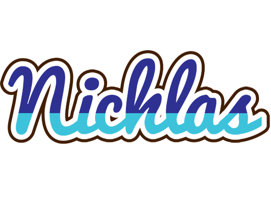 Nichlas raining logo