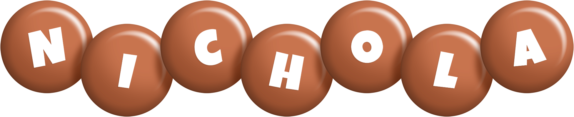 Nichola candy-brown logo