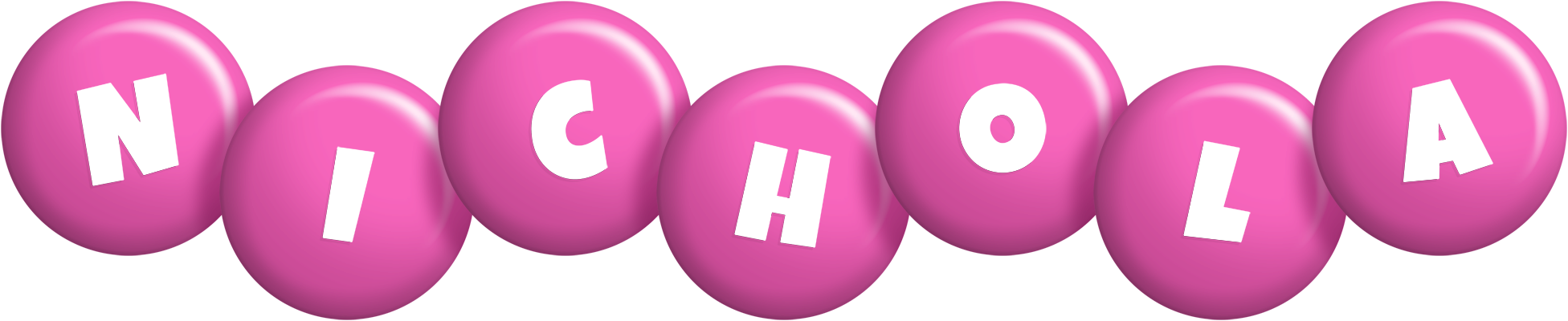 Nichola candy-pink logo