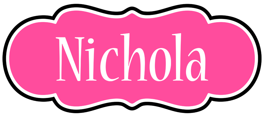 Nichola invitation logo