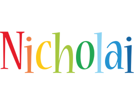 Nicholai birthday logo