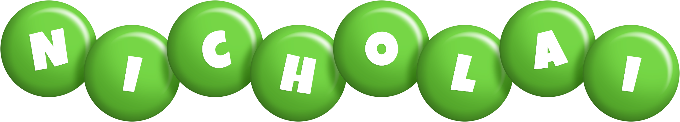 Nicholai candy-green logo