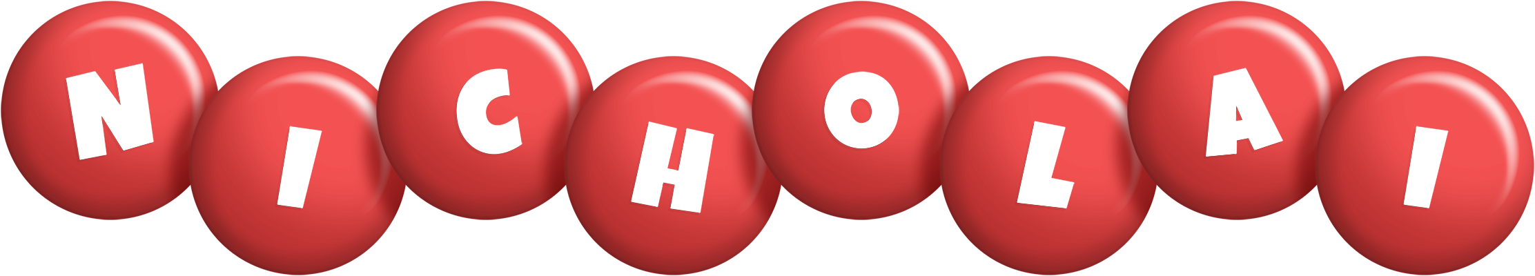 Nicholai candy-red logo