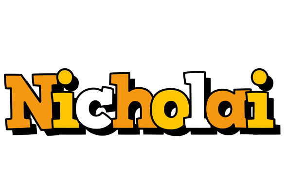 Nicholai cartoon logo