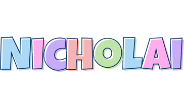 Nicholai pastel logo