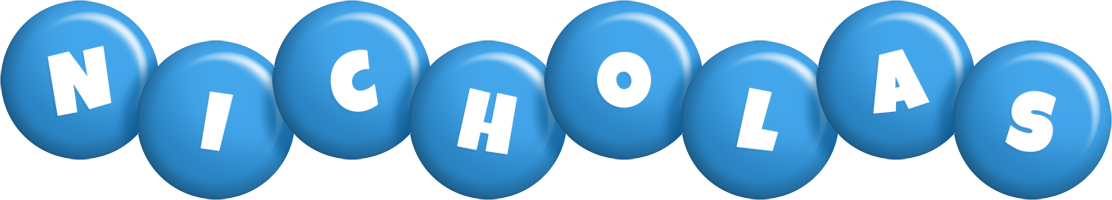 Nicholas candy-blue logo