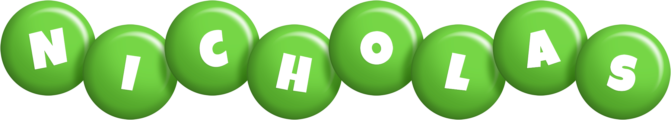 Nicholas candy-green logo
