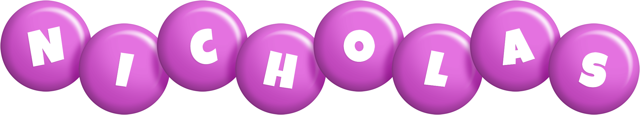 Nicholas candy-purple logo