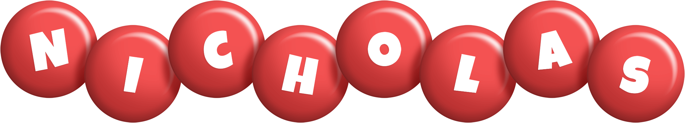 Nicholas candy-red logo