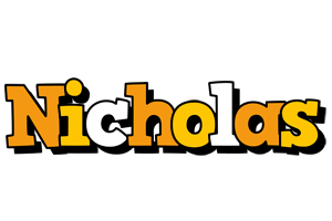 Nicholas cartoon logo