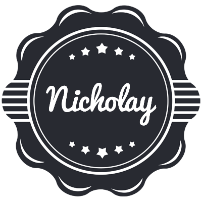 Nicholay badge logo