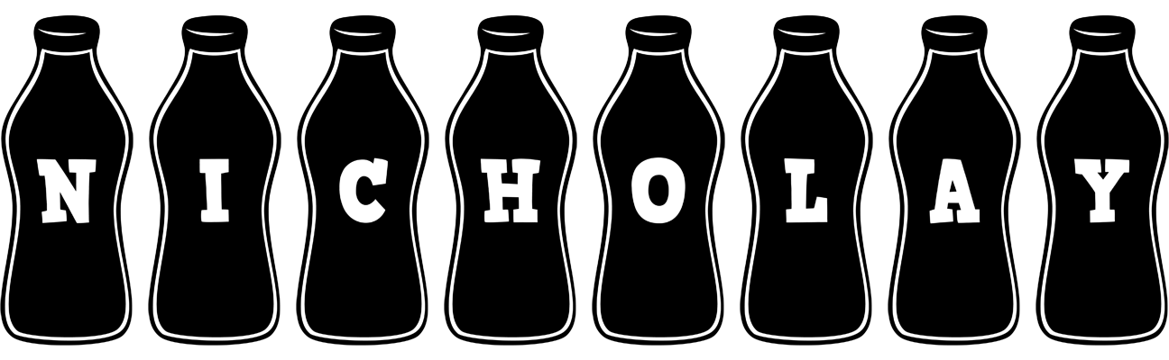 Nicholay bottle logo
