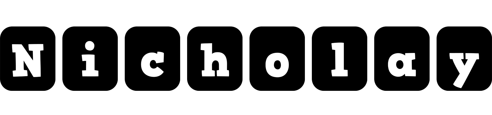 Nicholay box logo