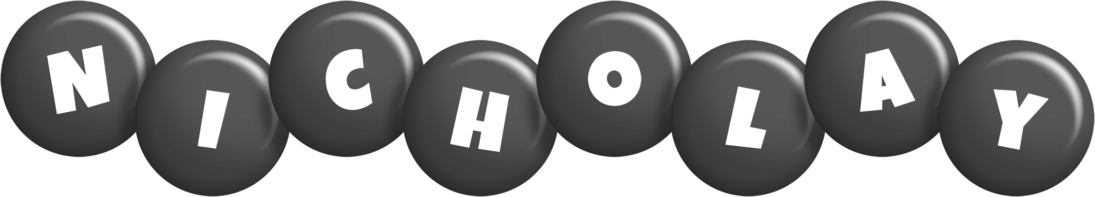 Nicholay candy-black logo