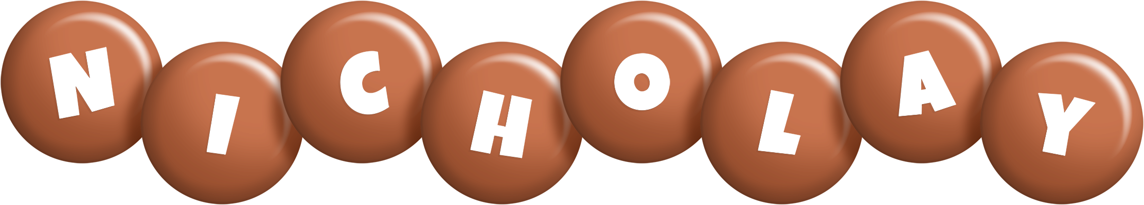 Nicholay candy-brown logo