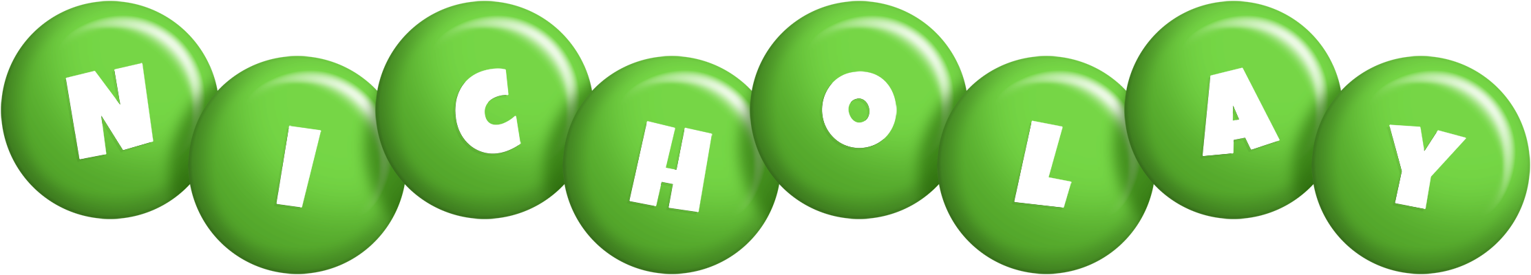 Nicholay candy-green logo