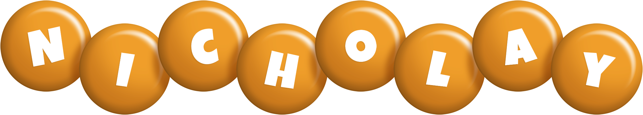 Nicholay candy-orange logo