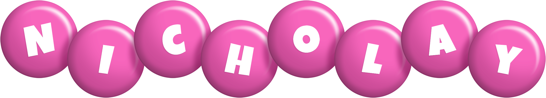 Nicholay candy-pink logo