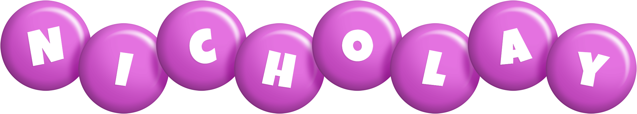 Nicholay candy-purple logo